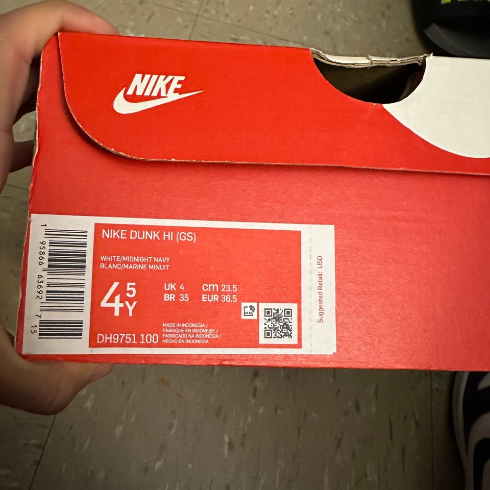 Nike Dunk Hi ( ALREADY SOLD )